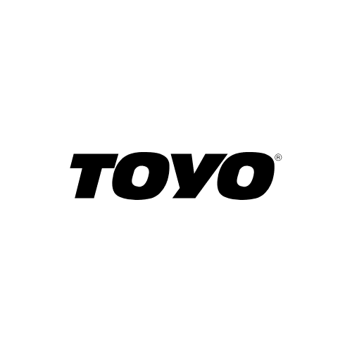 Toyo logo on high-performance tyre