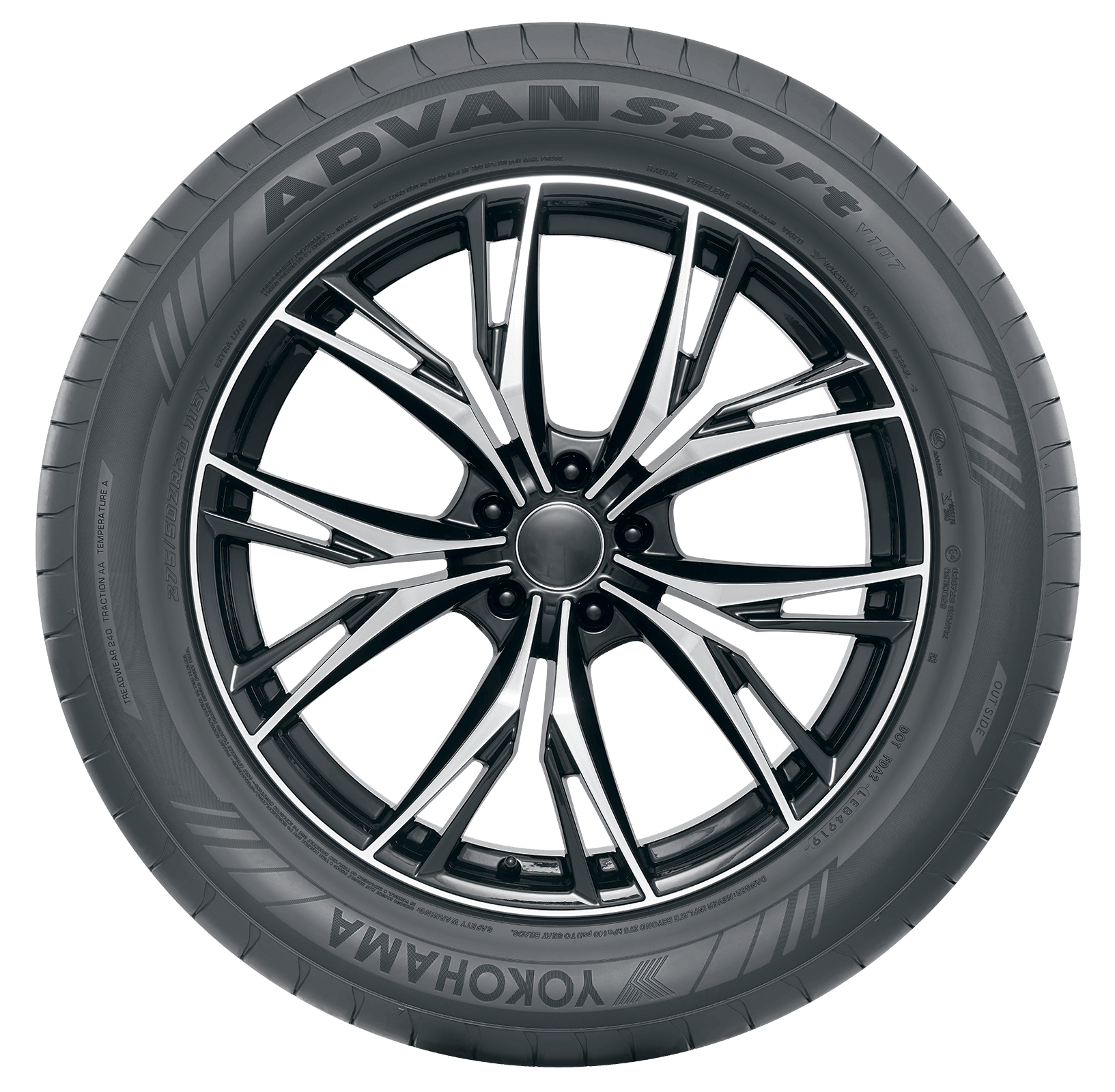 Yokohama 305/35 R23 111Y Advan Sport V107 TL 2023 - Drivo.ae