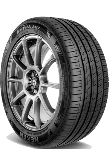 NEXEN N’Fera AU7 High-Performance Tire for 275/40R19 – Superior Wet Road Performance